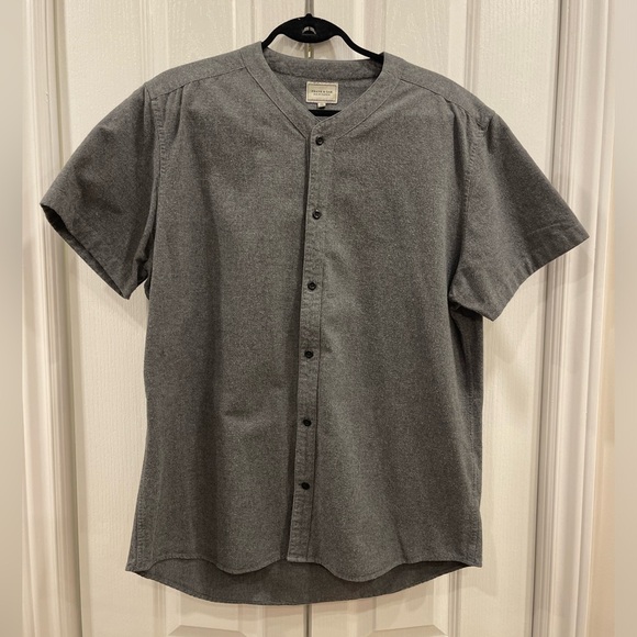 Frank & Oak Other - Frank & Oak Short Sleeve Button Up XL Men’s Baseball Gray